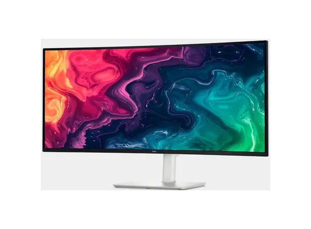 მონიტორი DELL 34" S3425DW 2xHDMI, USB-C, MM, VA, 3440x1440, 21:9, 120Hz, 1ms, sRGB 95%, CURVED, FreeSync, HAS, HDR10, 2 image