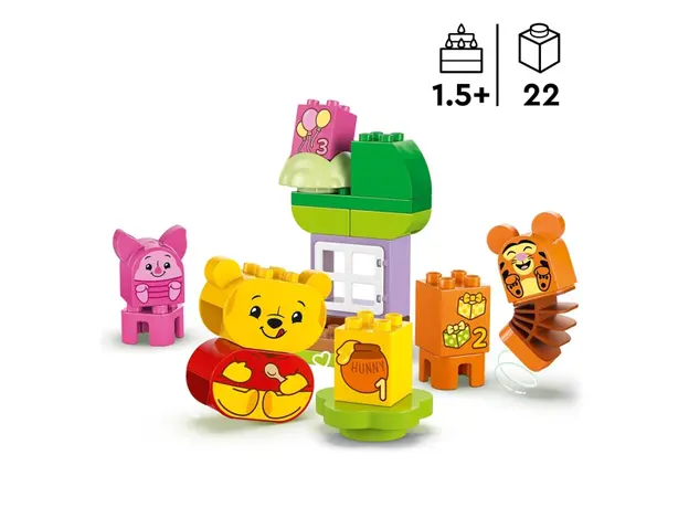 ლეგო LEGO Constructor DUPLO Disney Winnie the Pooh's Birthday Party, 3 image