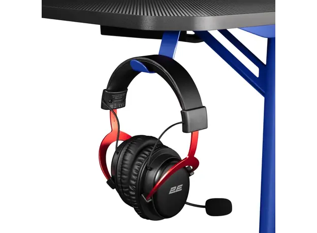 სათამაშო მაგიდა 2E GAMING Table OTOROSHI, 120х60x75cm, black-blue, 3 image