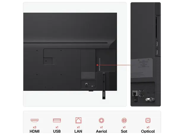 ტელევიზორი LG 55QNED82A6B, 3 image