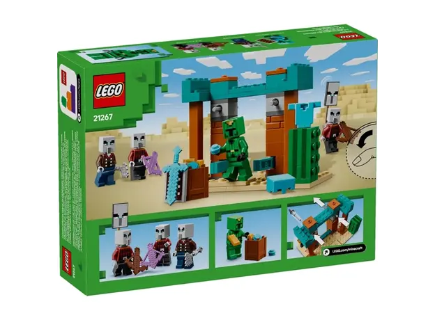 ლეგო LEGO Constructor Minecraft The Illager Desert Patrol Set, 5 image