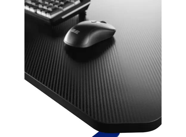 სათამაშო მაგიდა 2E GAMING Table OTOROSHI, 120х60x75cm, black-blue, 4 image