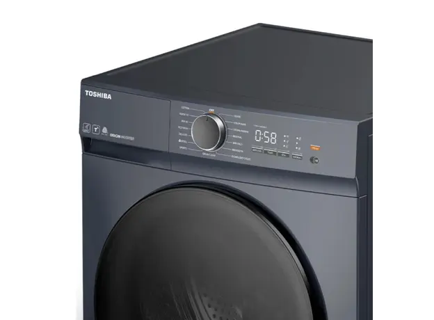 სარეცხი მანქანა Toshiba TW-T21BU80UWUZ(MG) 7 KG 1200 RPM 85x59.5x40 Inverter Rotary Knob LED Display Gray, 4 image