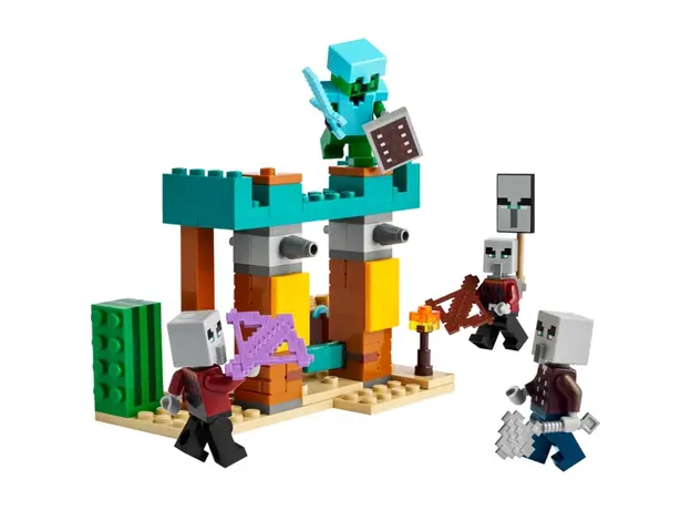ლეგო LEGO Constructor Minecraft The Illager Desert Patrol Set, 2 image