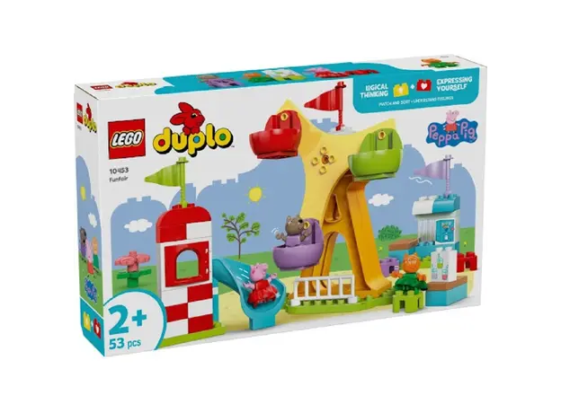 ლეგო LEGO Constructor DUPLO Peppa Pig Funfair