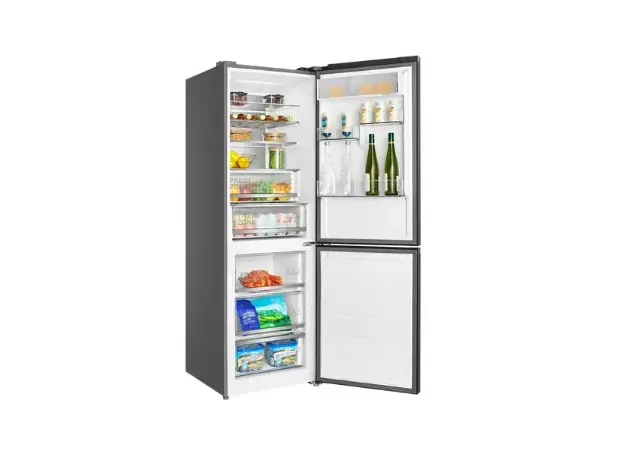 მაცივარი TCL C521CDIB FREE BUILT-IN, 521L, Energy E, 190x64x83.3, LED Display, Metal Fresh. Icy Blue glass, 3 image