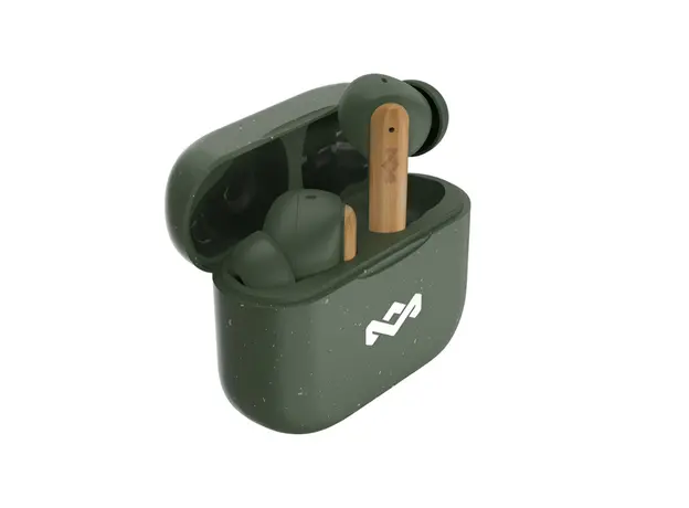 ყურსასმენი House of Marley Little Bird TWS Exec Earbuds Green - (EM-JE123-GR), 6 image