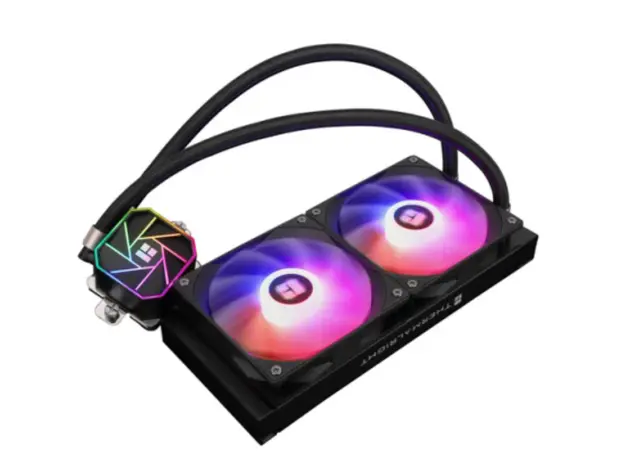 ქულერი THERMALRIGHT Aqua Elite 240 BLACK ARGB V3 AIO Liquid CPU Universal Cooler (in bulk), 3 image