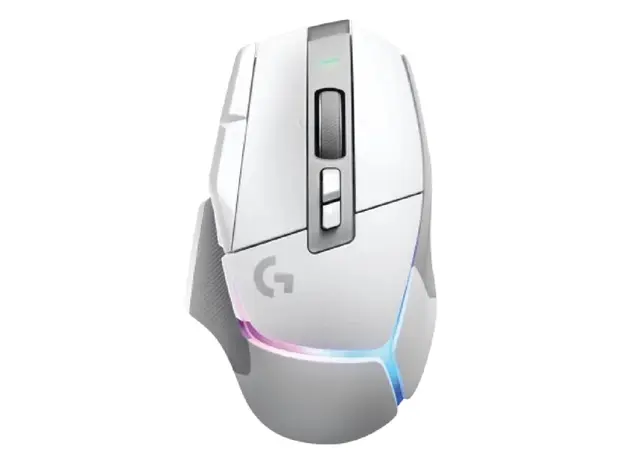 მაუსი LOGITECH G502 X PLUS - LIGHTSPEED Wireless RGB Gaming Mouse - WHITE/PREMIUM - 2.4GHZ - EWR2-934 - #934