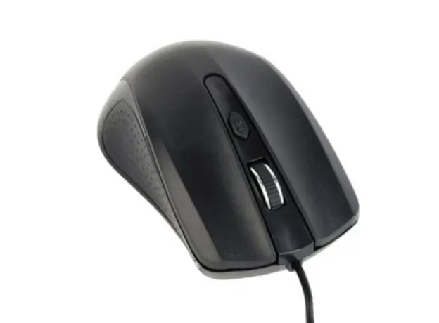 Mouse Gembird MUS-4B-01 Optical mouse USB black, 2 image