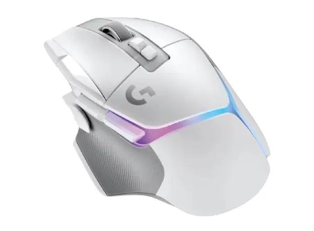 მაუსი LOGITECH G502 X PLUS - LIGHTSPEED Wireless RGB Gaming Mouse - WHITE/PREMIUM - 2.4GHZ - EWR2-934 - #934, 3 image