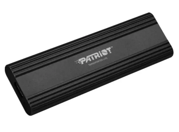 გარე მყარი დისკი Patriot Transporter Lite 1TB External Portable SSD USB-C 3.2 Black - PTPL1TBPECB, 2 image