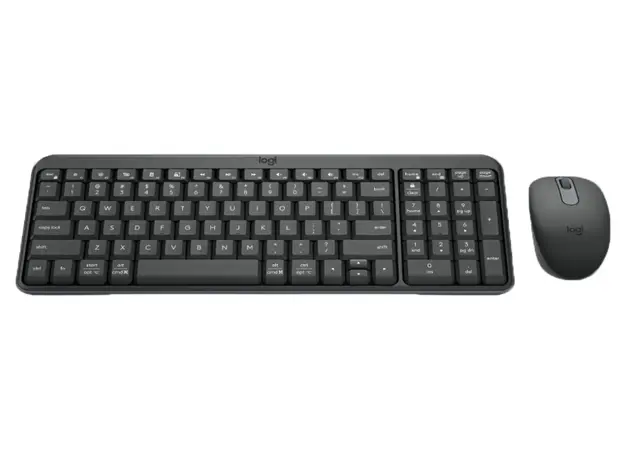 კლავიატურა და მაუსი LOGITECH MK250 Compact Bluetooth Wireless Combo-GRAPHITE-RUS-2.4GHZ/BT-INTNL-973, 2 image