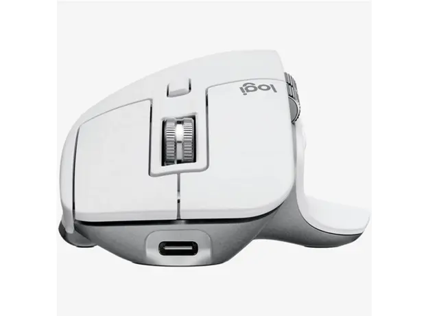 მაუსი LOGITECH MX Master 3S For Mac Performance Wireless Mouse - PALE GREY - BT - EMEA, 4 image