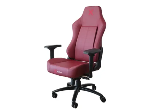 სათამაშო სავარძელი Vertex Imperion Gaming Chair Bordeaux Leather, 2 image