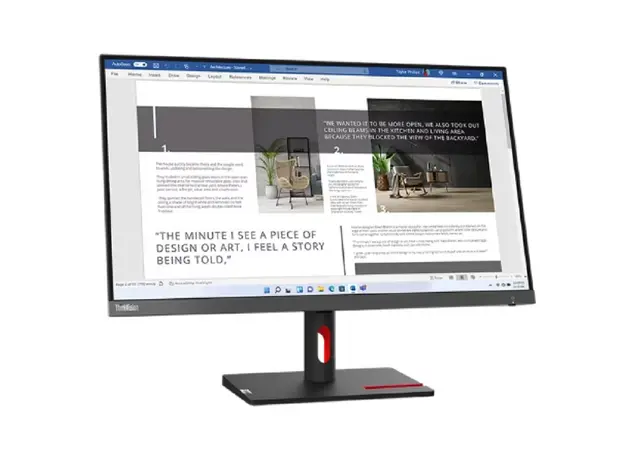 მონიტორი Lenovo 63DFKAT4EU, 2 image