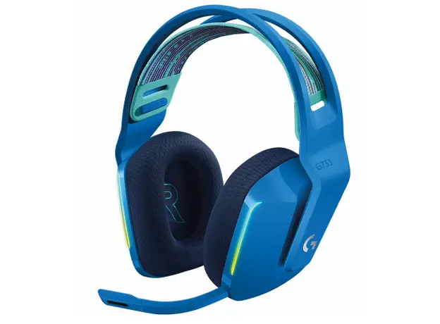 ყურსასმენი LOGITECH G733 LIGHTSPEED Wireless RGB Gaming Headset - BLUE
