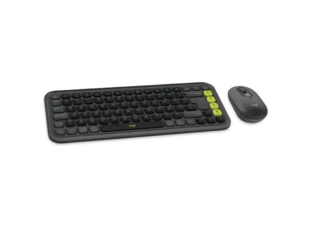 კლავიატურა და მაუსი LOGITECH POP ICON COMBO - GRAPHITE - US INT'L - BT  - INTNL-973, 2 image