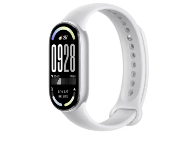 სმარტ საათი Xiaomi Smart Band 10 Glacier Silver (BHR07PSGL)