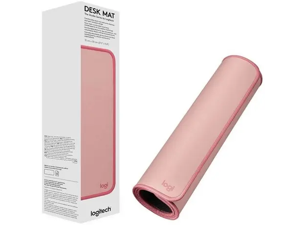 მაუსპადი LOGITECH Desk Mat Studio Series - DARKER ROSE, 5 image