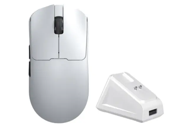 მაუსი AULA SC380Pro Rechargeable Wireless Tri-mode Gaming Mouse White