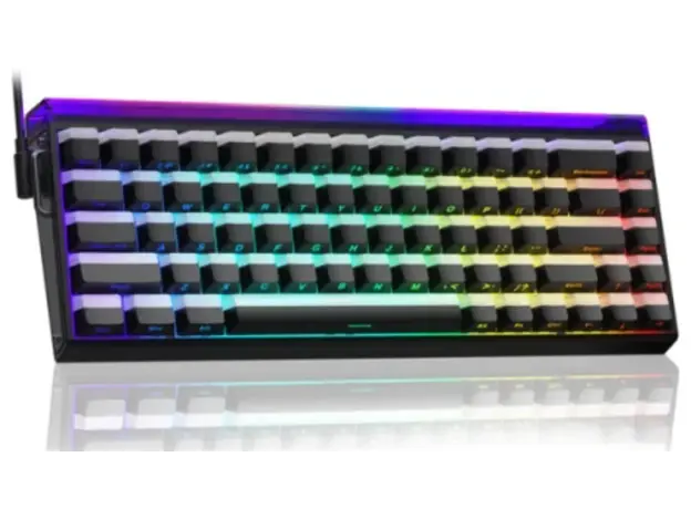 კლავიატურა AULA HERO 68 RGB Wired Gaming Keyboard Black (Jade King Magnetic Switch), 2 image
