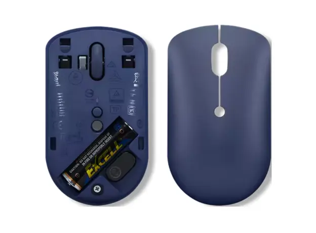 მაუსი Lenovo 400 USB-C Wireless Compact Mouse Blue, 2 image