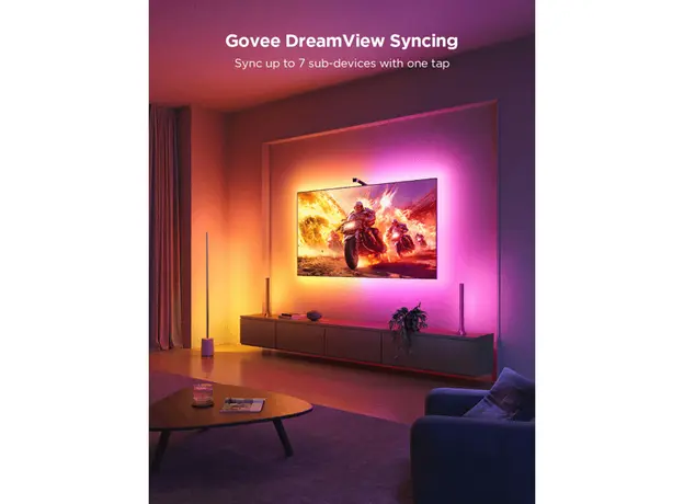 Govee TV Backlight 3 Lite (55~65 inch) lighting kit supports Matter from Q1 2024., 3 image