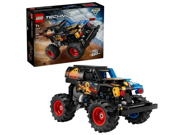 ლეგო LEGO Constructor Technic Monster Jam™ Grave Digger™ Fire and Ice