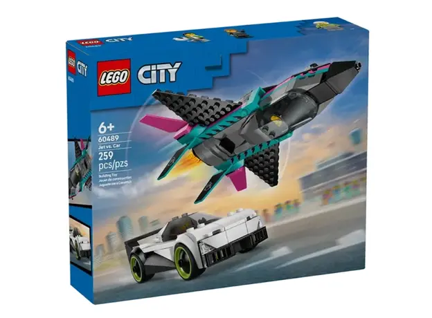 LEGO Constructor City Jet vs. Car