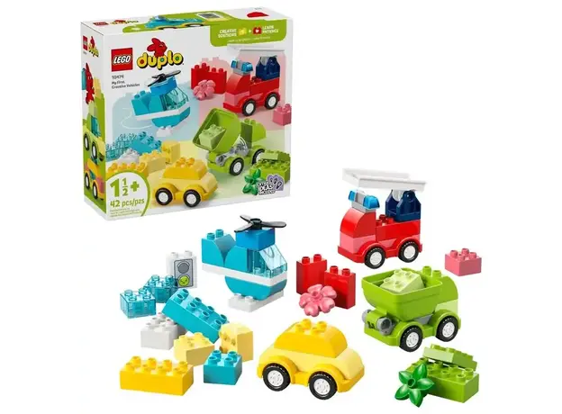 ლეგო LEGO Constructor DUPLO My First Creative Vehicles