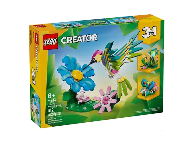 LEGO Constructor Creator Wild Animals: Colorful Hummingbird