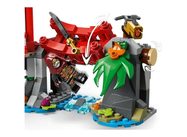 ლეგო LEGO Constructor Ninja Vehicle Tree House Bat.. V29, 4 image