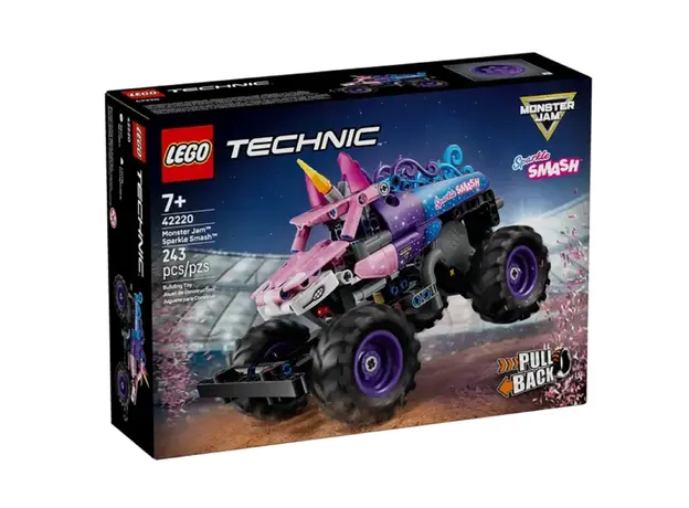ლეგო LEGO Constructor Technic Monster Jam™ Sparkle Smash™ Pull-Back