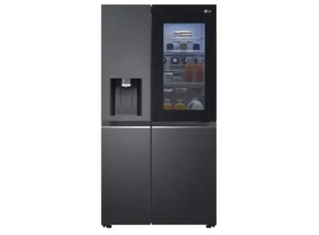 მაცივარი LG GR-X267CQEW.AMCQMER Side-by-Side 179x91.3x73.5 617 LT NF Inverter InstaView Dispenser Black