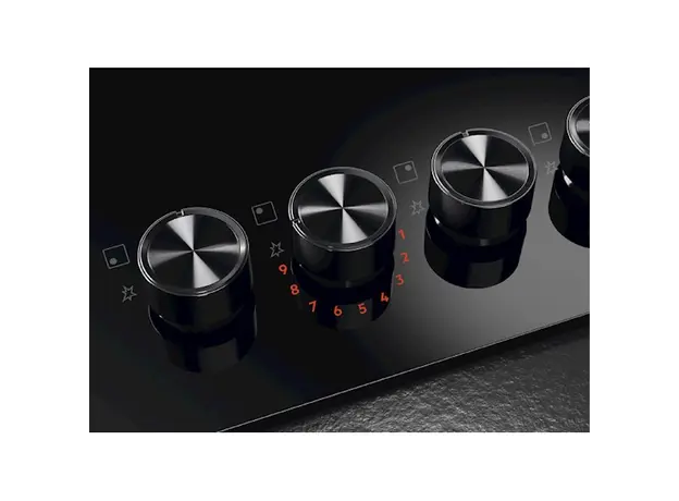 ჩასაშენებელი ქურის ზედაპირი AEG HKB64453NB, 2 image