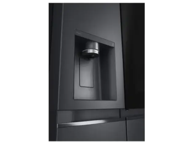 მაცივარი LG GR-X267CQEW.AMCQMER Side-by-Side 179x91.3x73.5 617 LT NF Inverter InstaView Dispenser Black, 6 image